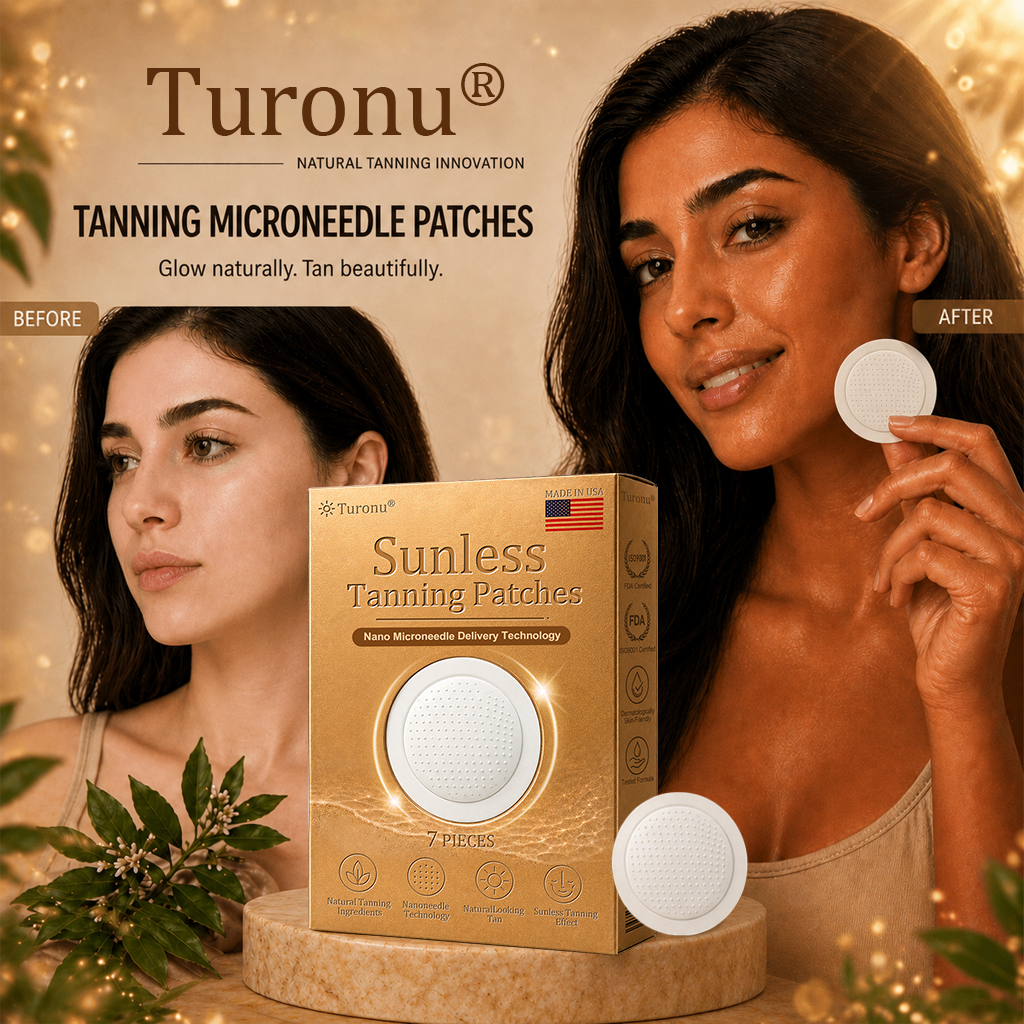 70𝐞 |⭐☀️Turonu® Sunless Transdermal Tanning Patch⭐ — Awaken Your Natural Bronze