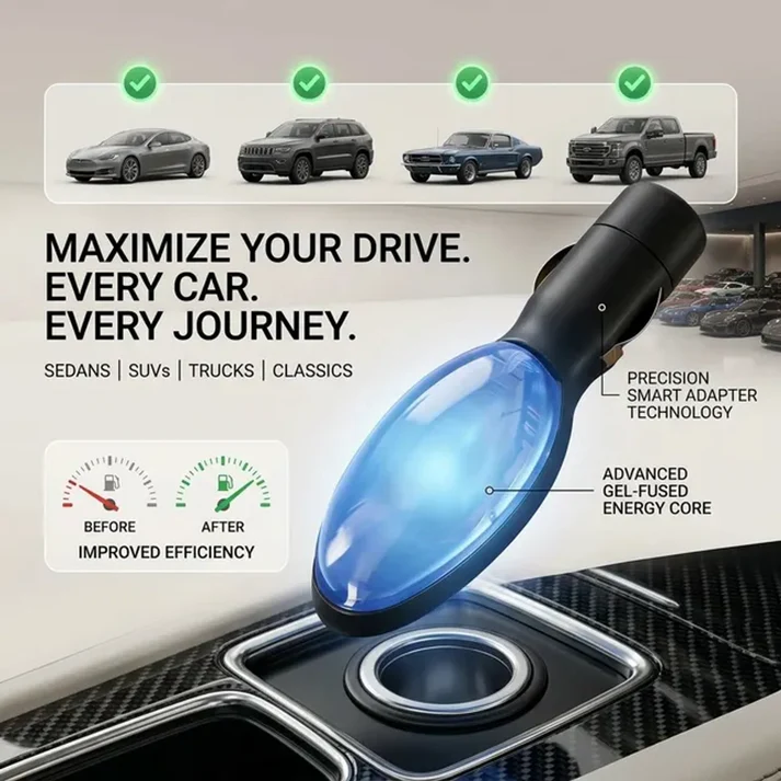 REBYIPO® Plug-and-Play Fuel Saver: Drive Further, Improve Fuel Efficiency