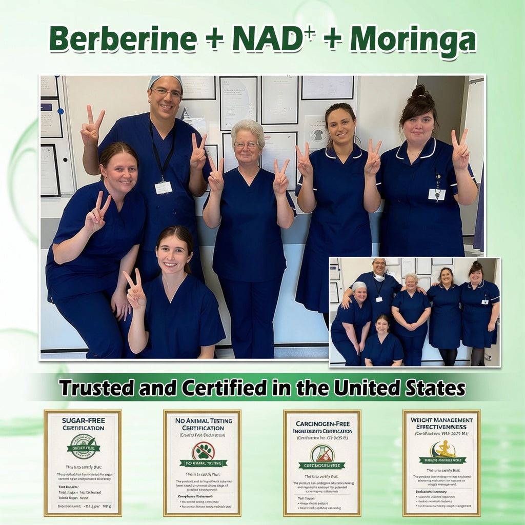 🔥🔥𝑶𝒇𝒇𝒊𝒄𝒊𝒂𝒍 𝑺𝒕𝒐𝒓𝒆 | Healrize®💃💃 Moringa · Berberine × NAD+ 10-in-1 Advanced Nano Microneedle Patch