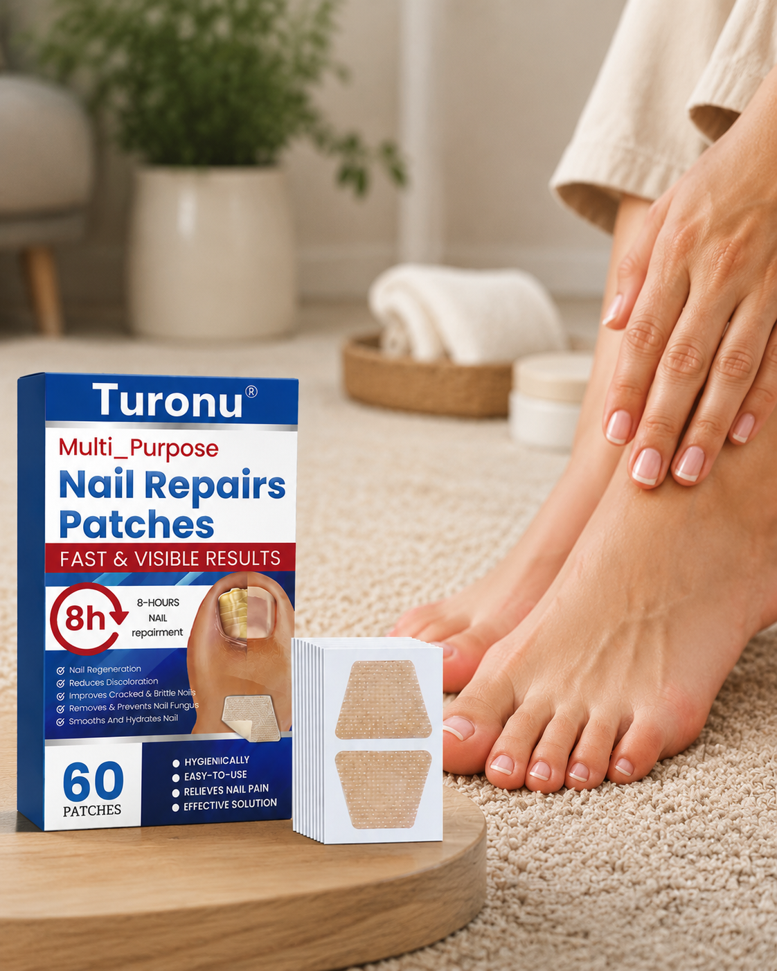 🔥🔥Turonu® Fungus Nail Repair Patches 60pcs