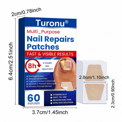 Turonu® Fungus Nail Repair Patches 60pcs
