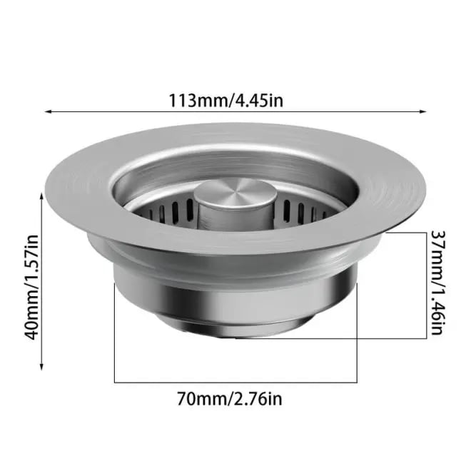 🔥IEY® 3 in 1 Kitchen Sink Drain Strainer Kitchen Gadgets🔥