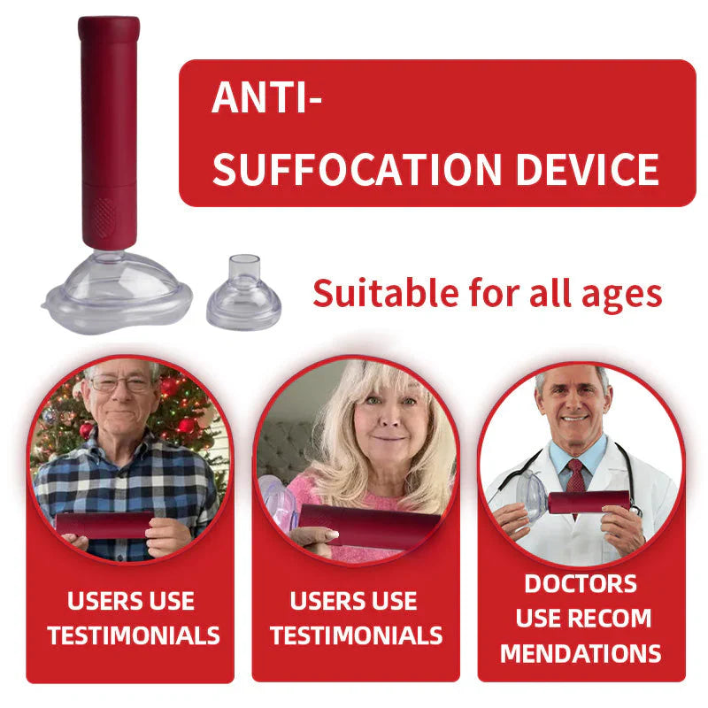 HEATWOLF® Emergency Anti-Choking Device|Adult + Child Masks