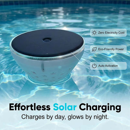 🐟✨𝑺V𝑶ZK® Solar Floating Pool Light with Magical Fish Projection 🌊💡