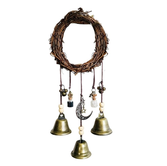 🧙‍♀️🔔𝑺V𝑶ZK® Handmade Witch Bells for Home Protection