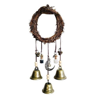 🧙‍♀️🔔𝑺V𝑶ZK® Handmade Witch Bells for Home Protection