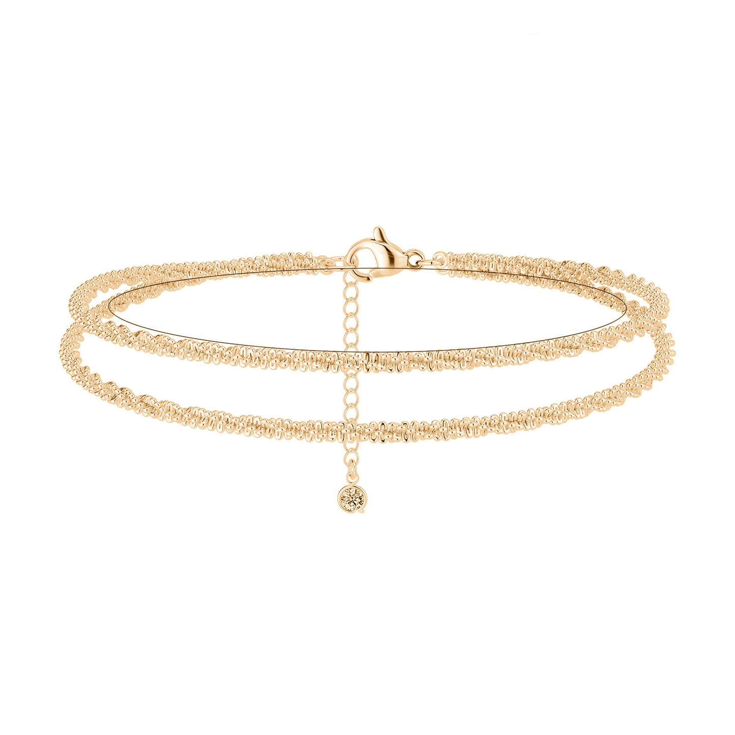 🎁🔥CZTICLE® Dainty Layered Anklet For Women