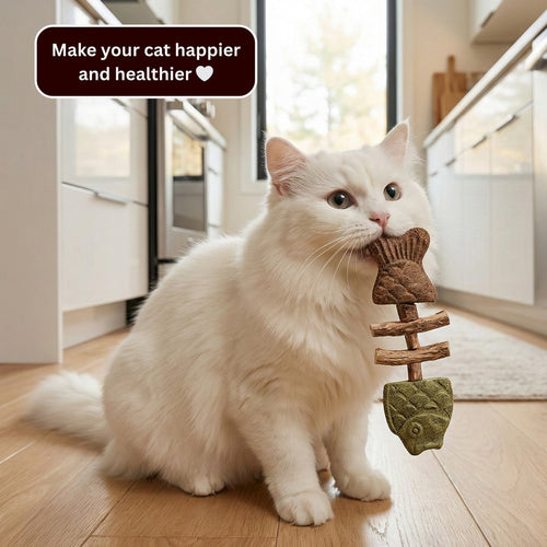 🔥Day Sale 50% OFF🐾-SVOZK® Catnip & Silvervine Chew