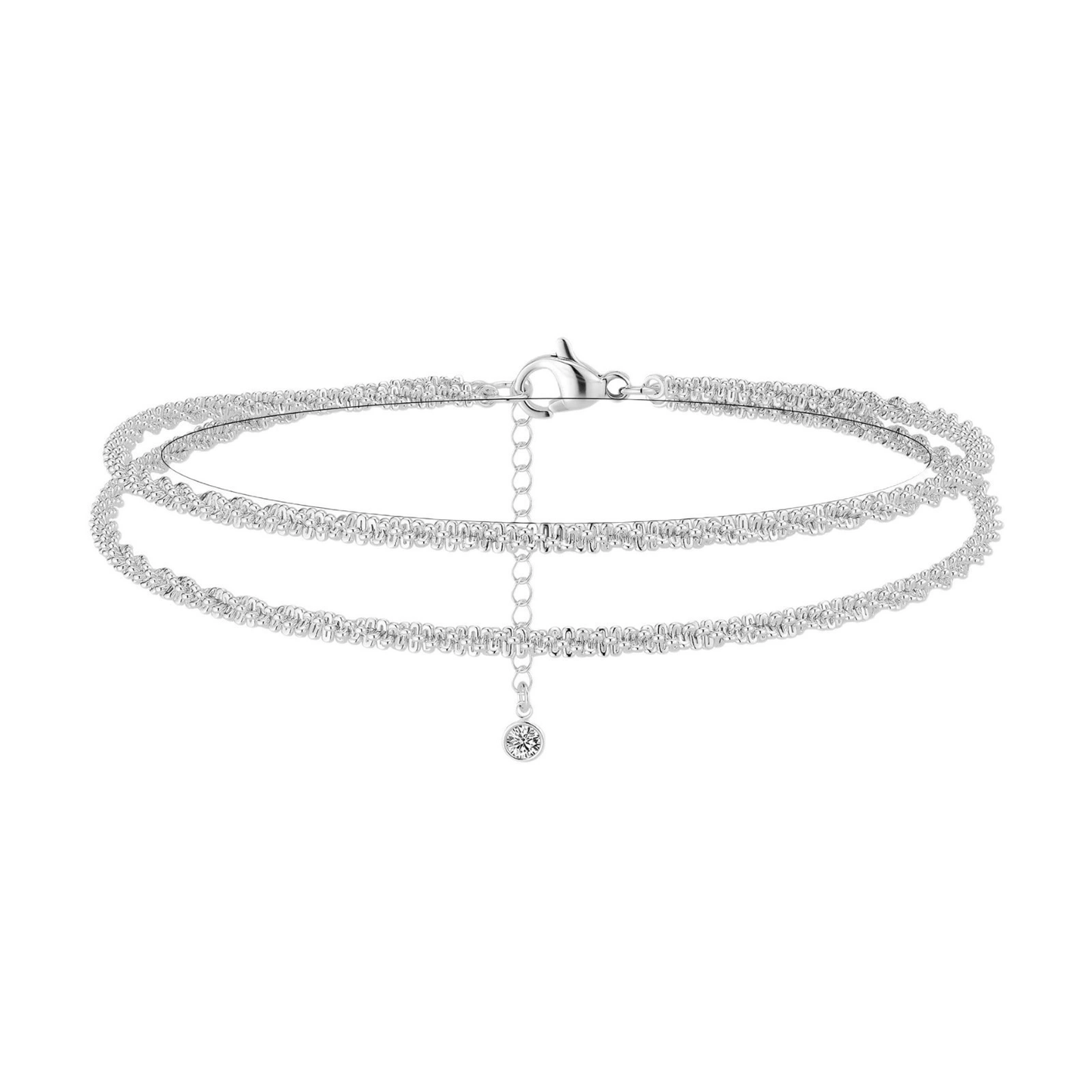 🎁🔥CZTICLE® Dainty Layered Anklet For Women