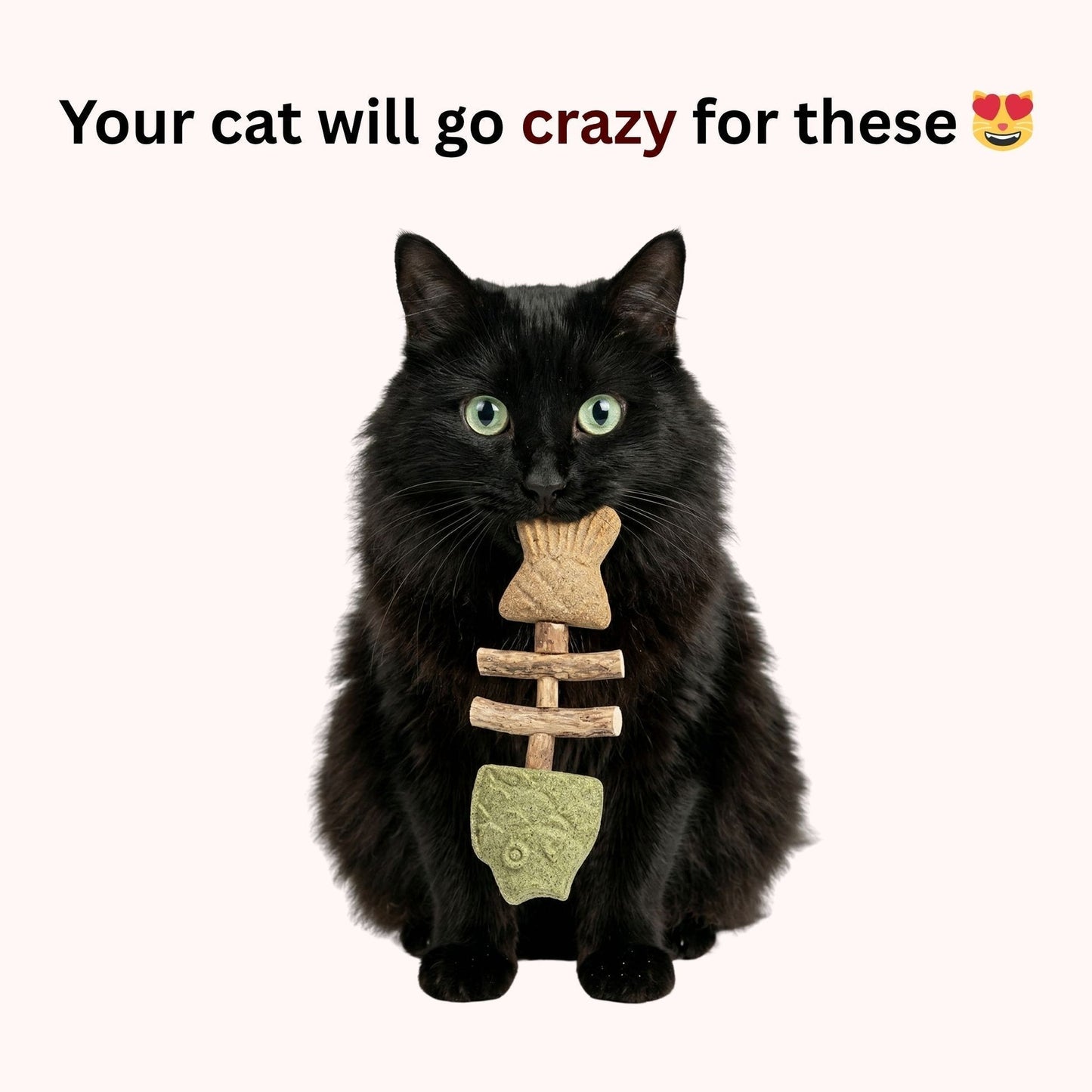 🔥Day Sale 50% OFF🐾-SVOZK® Catnip & Silvervine Chew