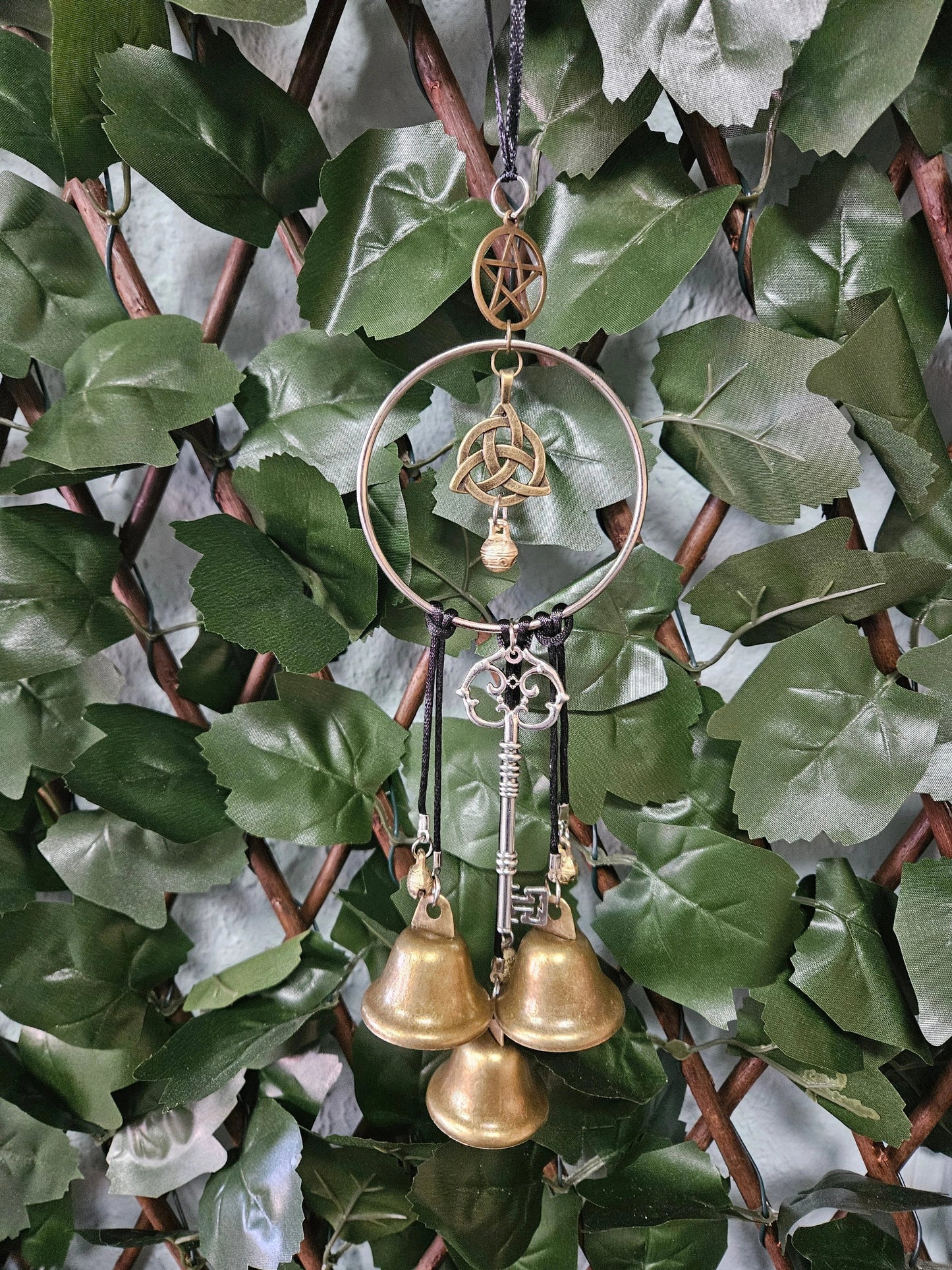 🧙‍♀️🔔𝑺V𝑶ZK® Handmade Witch Bells for Home Protection