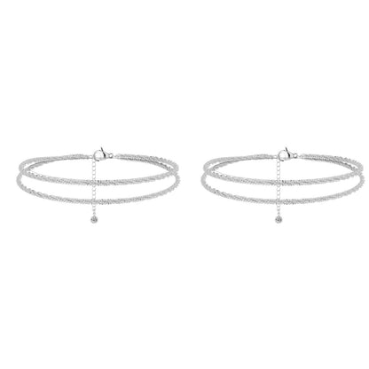 🎁🔥CZTICLE® Dainty Layered Anklet For Women