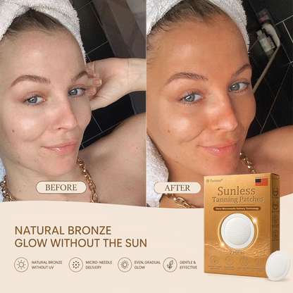 70𝐞 |⭐☀️Turonu® Sunless Transdermal Tanning Patch⭐ — Awaken Your Natural Bronze