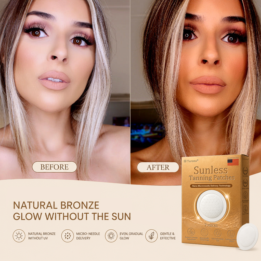 70𝐞 |⭐☀️Turonu® Sunless Transdermal Tanning Patch⭐ — Awaken Your Natural Bronze
