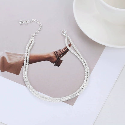 🎁🔥CZTICLE® Dainty Layered Anklet For Women
