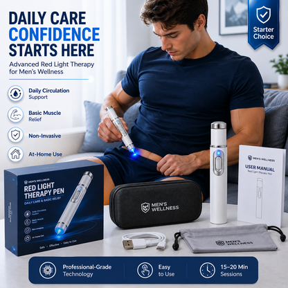 🔥💪Mresio® Advanced Acoustic Shockwave Therapy restores penile tissue health to enhance rise rigidity, stamina, and male performance confidence, relieving muscle pain, joint stiffness, tendon discomfort