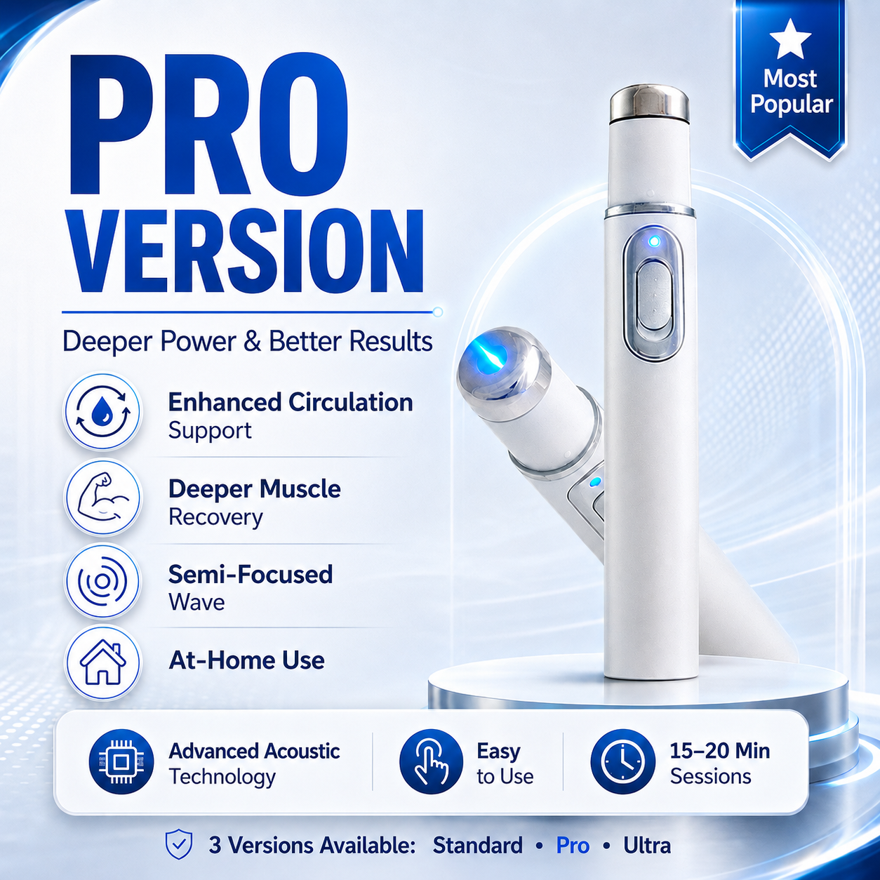 🔥💪Mresio® Advanced Acoustic Shockwave Therapy restores penile tissue health to enhance rise rigidity, stamina, and male performance confidence, relieving muscle pain, joint stiffness, tendon discomfort