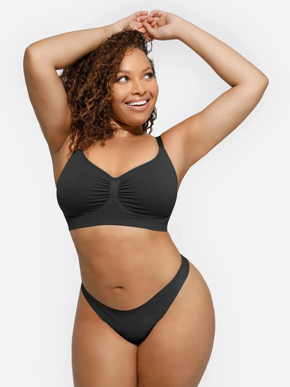 🏆LUCKYSONG® Everyday Wireless Bra Unlined Soft Bra