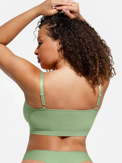 🏆LUCKYSONG® Everyday Wireless Bra Unlined Soft Bra