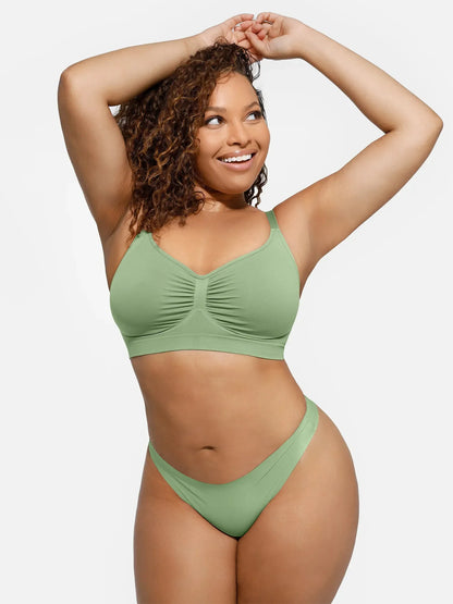 🏆LUCKYSONG® Everyday Wireless Bra Unlined Soft Bra