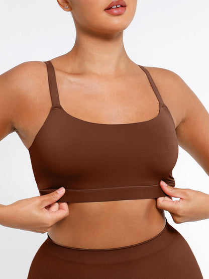 🏆LUCKYSONG®  Wireless Invisible Square Neck Everyday Bra