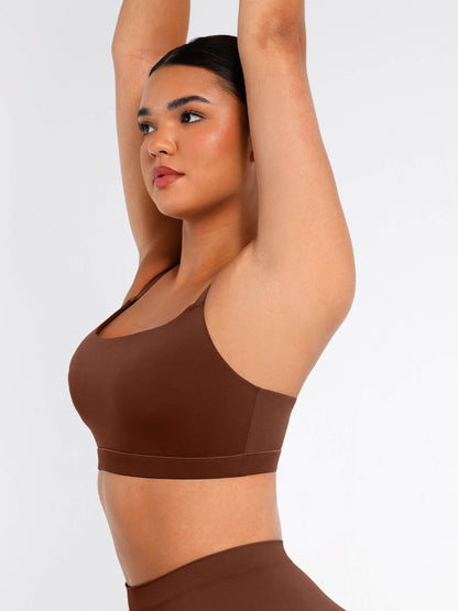 🏆LUCKYSONG®  Wireless Invisible Square Neck Everyday Bra