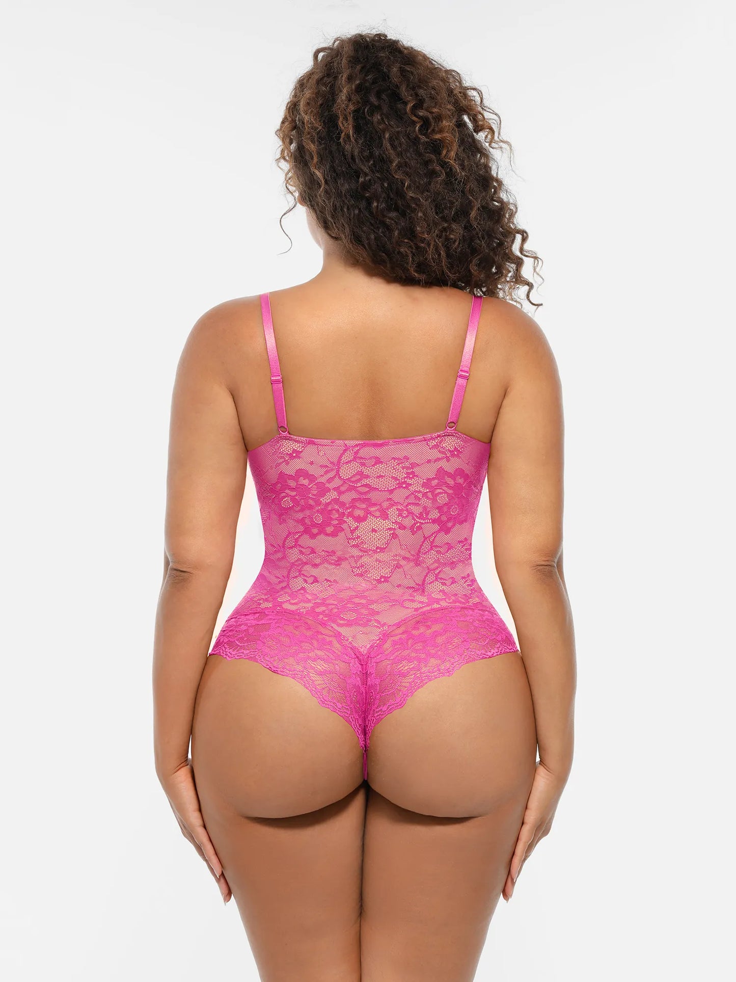 🏆LUCKYSONG® Lace Tummy Control Double-Layer Bodysuit
