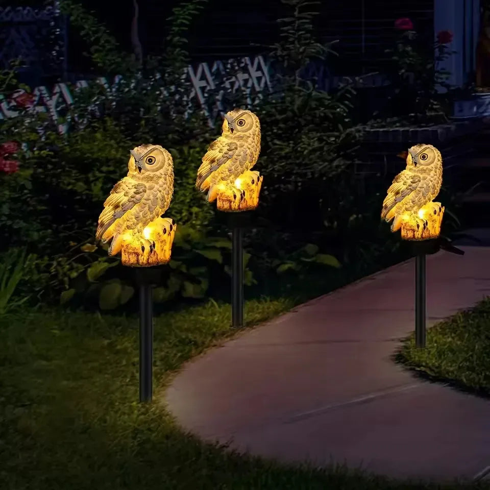 🦉 60% OFF Today – 𝑺V𝑶ZK® Solar Owl Garden Light | Auto On at Night & 100% Waterproof