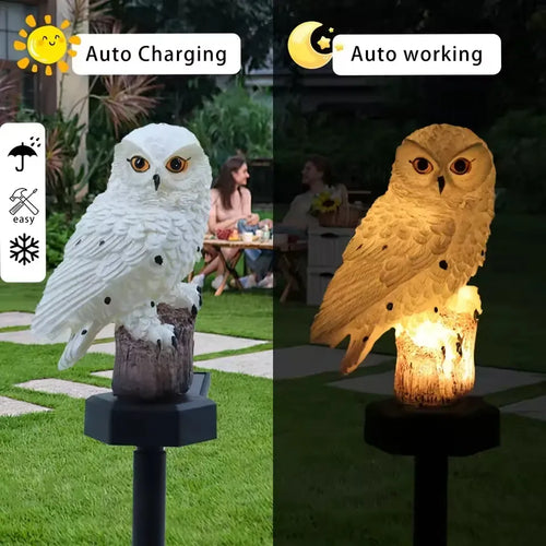 🦉 60% OFF Today – 𝑺V𝑶ZK® Solar Owl Garden Light | Auto On at Night & 100% Waterproof