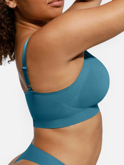 🏆LUCKYSONG® Everyday Wireless Bra Unlined Soft Bra