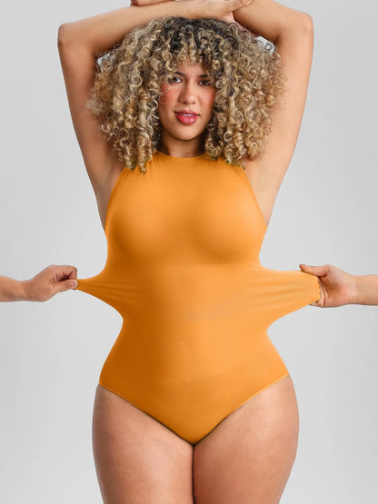 🏆LUCKYSONG®  Scoop Neck Buttery Seamless Everyday Bodysuit