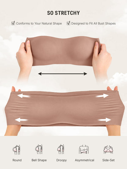 🏆LUCKYSONG® Butter-Soft Strapless Bandeau Bra