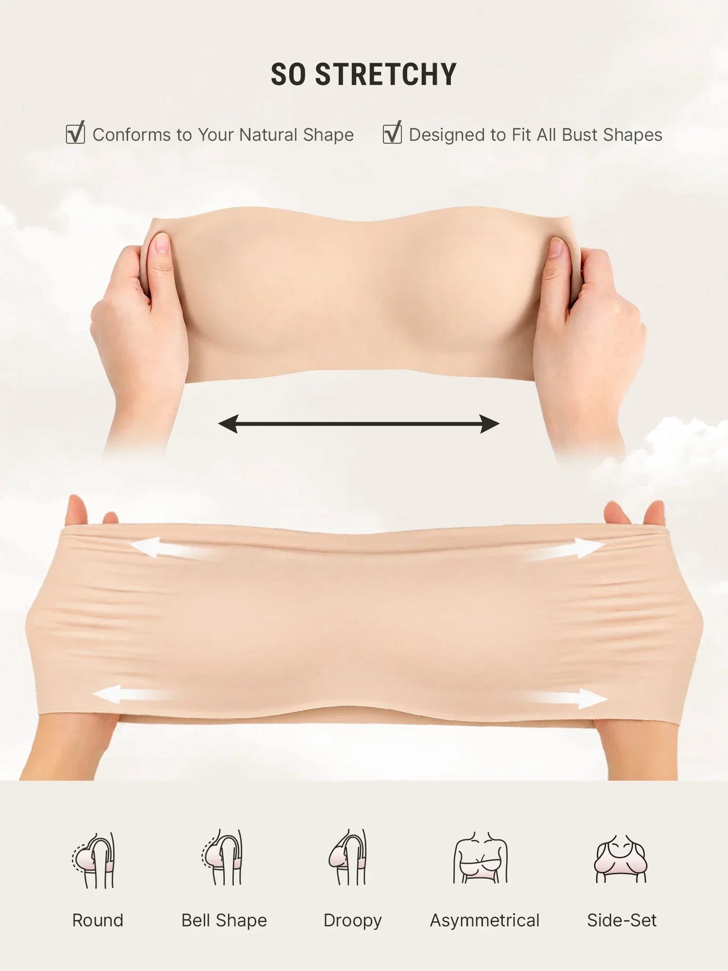 🏆LUCKYSONG® Butter-Soft Strapless Bandeau Bra