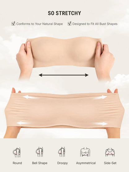 🏆LUCKYSONG® Butter-Soft Strapless Bandeau Bra