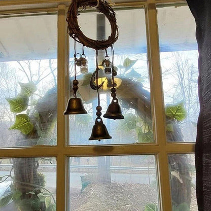 🧙‍♀️🔔𝑺V𝑶ZK® Handmade Witch Bells for Home Protection