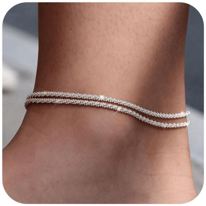 🎁🔥CZTICLE® Dainty Layered Anklet For Women