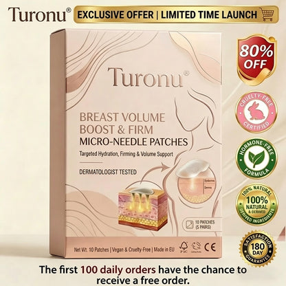 🔥Turonu®-50% Targeted Breast Enhancement Advanced Nano Microneedle Patch