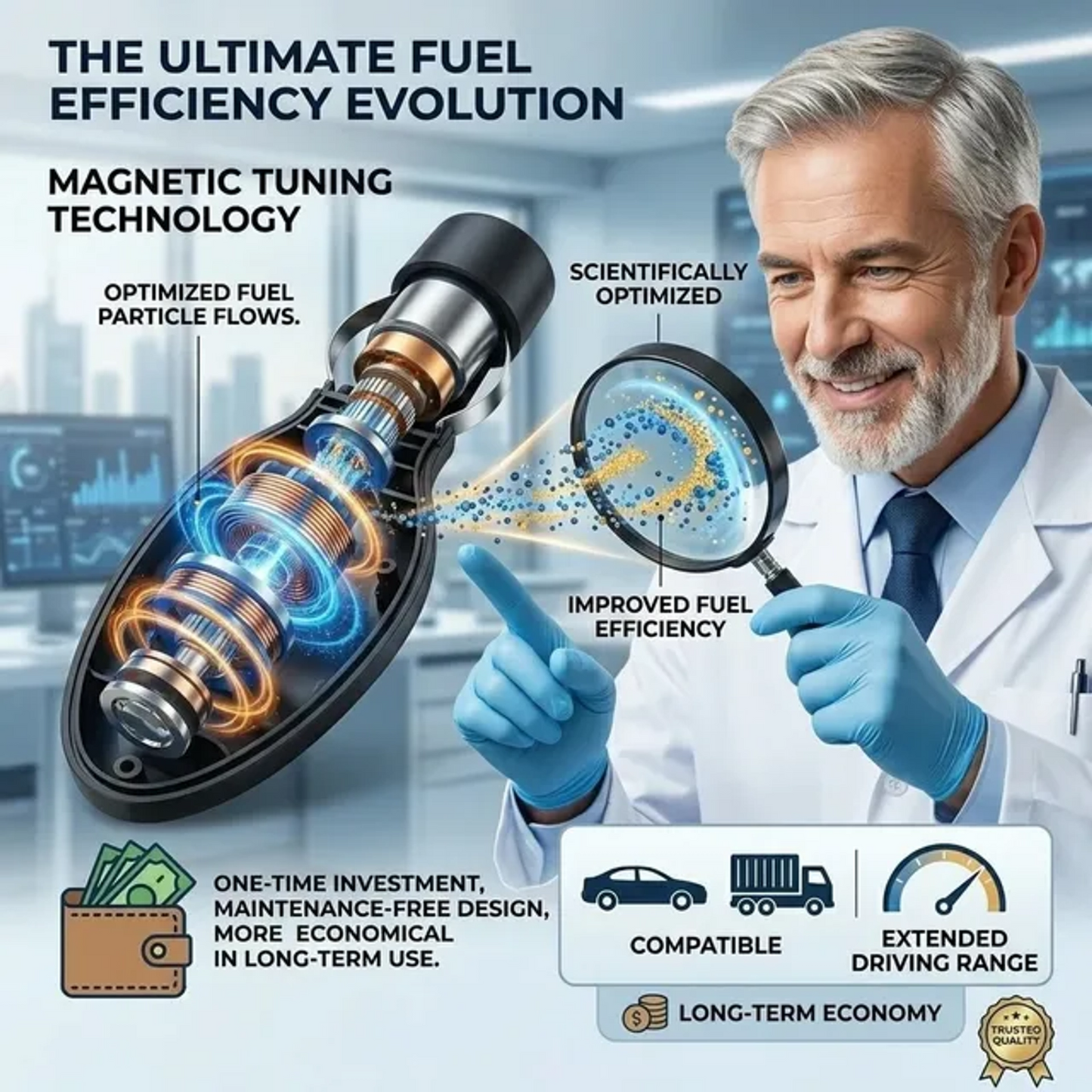 REBYIPO® Plug-and-Play Fuel Saver: Drive Further, Improve Fuel Efficiency