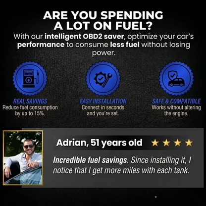 REBYIPO® Plug-and-Play Fuel Saver: Drive Further, Improve Fuel Efficiency