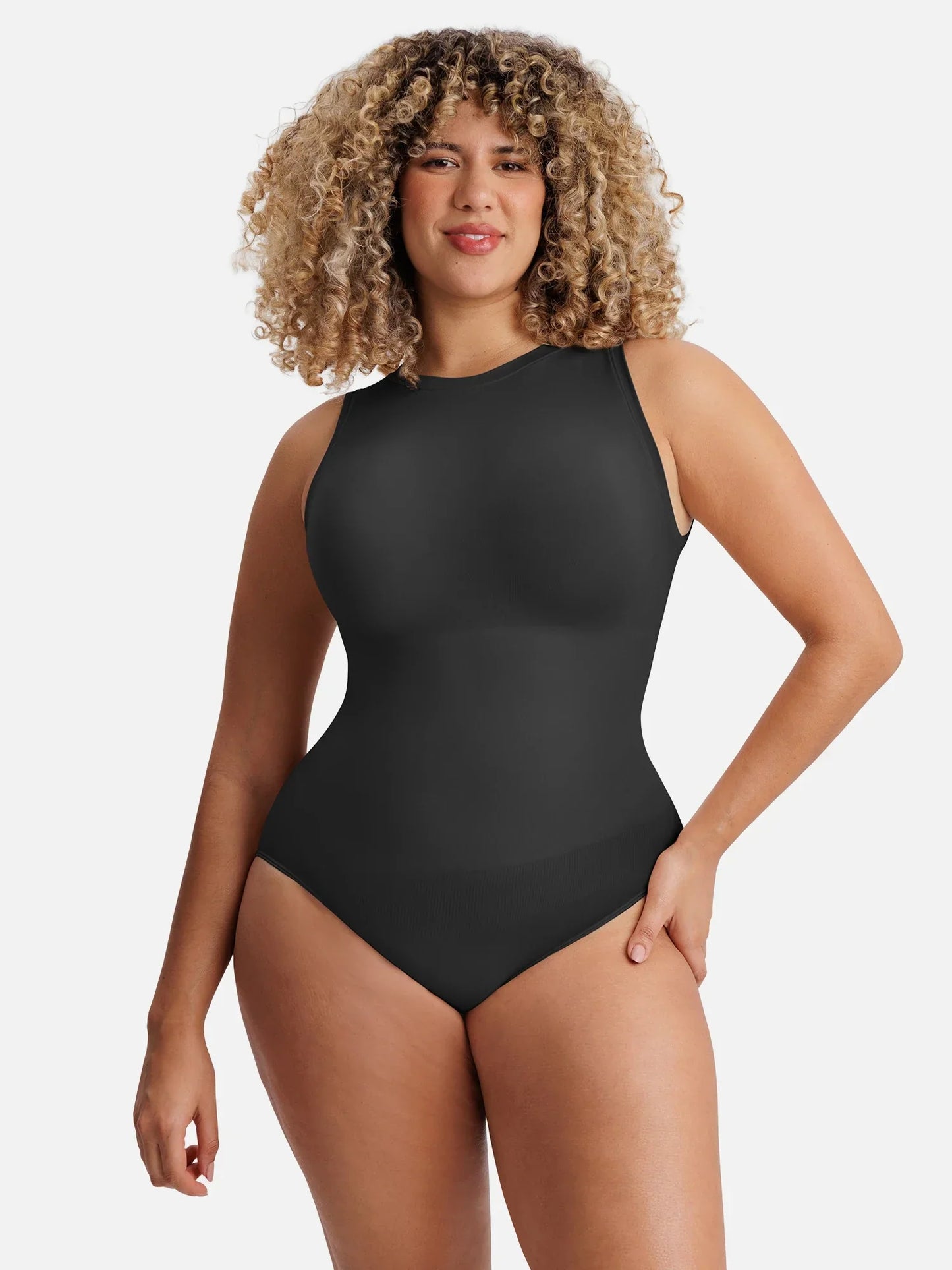 🏆LUCKYSONG®  Scoop Neck Buttery Seamless Everyday Bodysuit