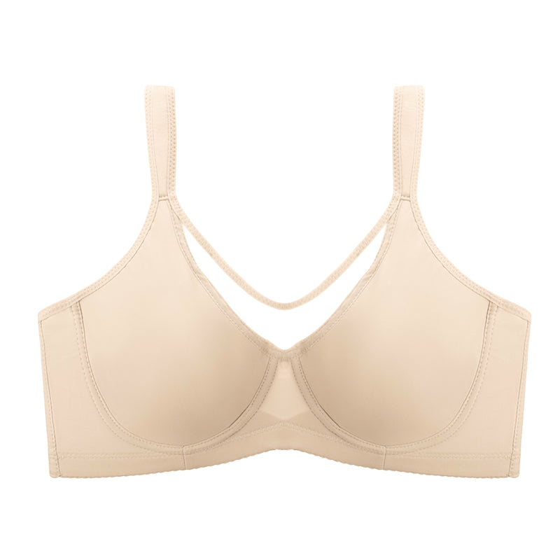🏆LUCKYSONG® Last Day Special Price💐Women's Elegant Sheer Full Coverage Plus Size Bra - Black