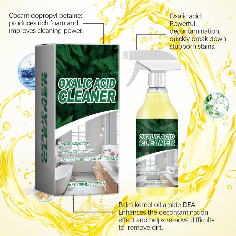 🥳2026 HOT SALE🥳💞50K+ SOLD!💥🔬 【CLEARANCE!】IEY® Molecular-Level Cleaning Tech! Oxalic Acid Bathroom Cleaner Dissolves Rust & Limescale 78% OFF🚽✨
