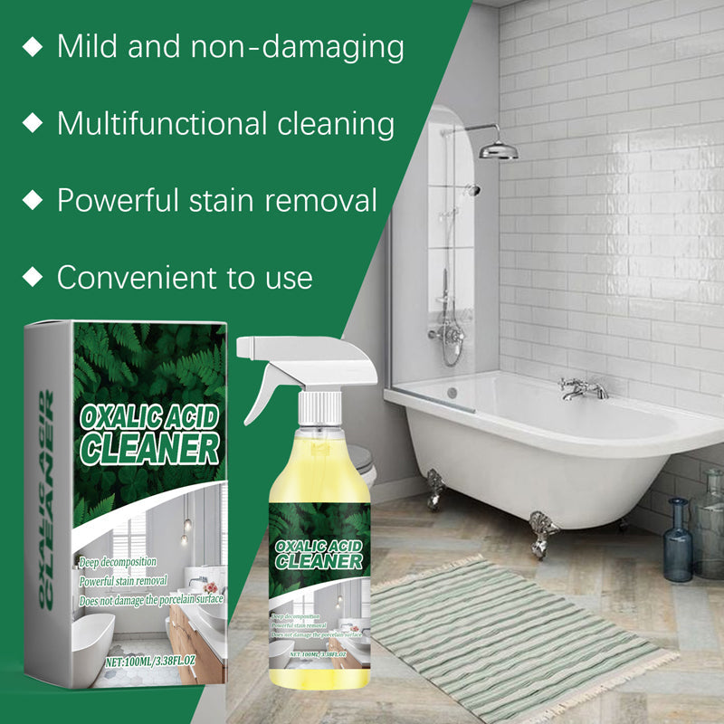 🥳2026 HOT SALE🥳💞50K+ SOLD!💥🔬 【CLEARANCE!】IEY® Molecular-Level Cleaning Tech! Oxalic Acid Bathroom Cleaner Dissolves Rust & Limescale 78% OFF🚽✨