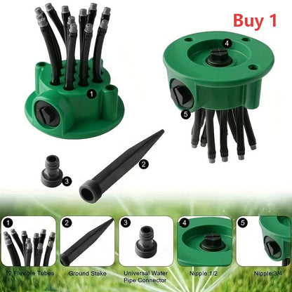 Billhol® 360° Coverage Precision Garden Irrigation Sprinkler