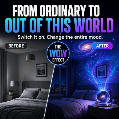 Billhol® Smart Dynamic 5D Galaxy & Ocean Atmosphere Projector Night Light™