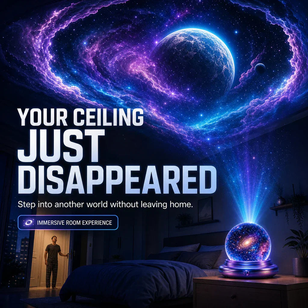 Billhol® Smart Dynamic 5D Galaxy & Ocean Atmosphere Projector Night Light™